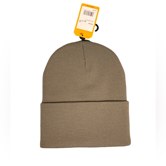 Carhartt Olive Green Knit Cuffed Beanie OS - Picture 2 of 4